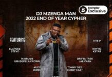 DJ Mzenga Man – 2022 End Of Year Cypher – Slapdee, Stevo, Muzo AKA Alphonso, Bobby East, Jae Cash, Dizmo, Drifta Trek, Tiye P, Tommy D, Xaven, Krytic, K Star, Umusepela Crown & 76 Drums || Mp3 Download