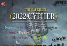 The Rap Killer 2022 Cypher – Norwish, Smilo, Jay Dee, Yungstar, Zemo, Teekay, Fresh, NL The Keed & Stizzy OG (Prod By Mr A One)