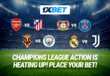 Champions League is back: bet on the main matches of the week on 1xBet!